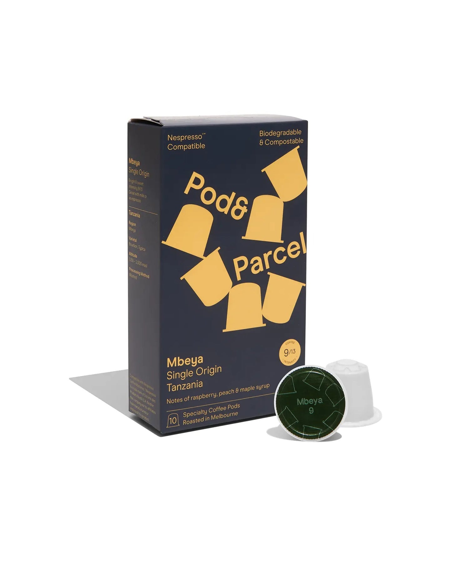 pod & parcel 咖啡膠囊3種口味組合包  30入 (Nespresso適用)